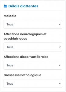 filtre délai d'attente